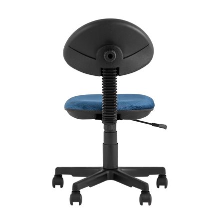 детское УМКА геометрия синий обивка ткань крестовина пластик механизм регулировки высоты