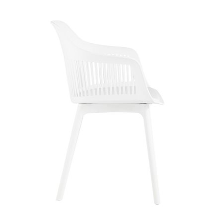 Crocus с подушкой из экокожи пластиковый каркас белый