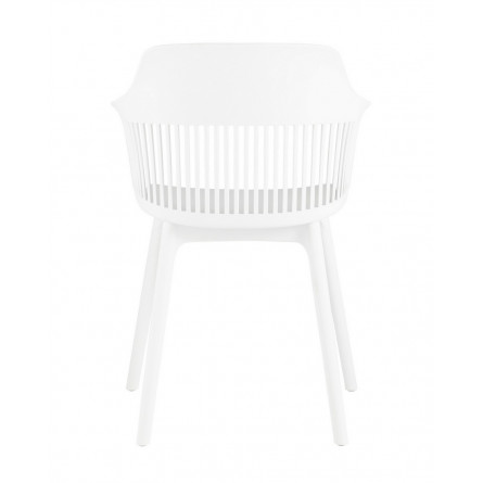 Crocus с подушкой из экокожи пластиковый каркас белый