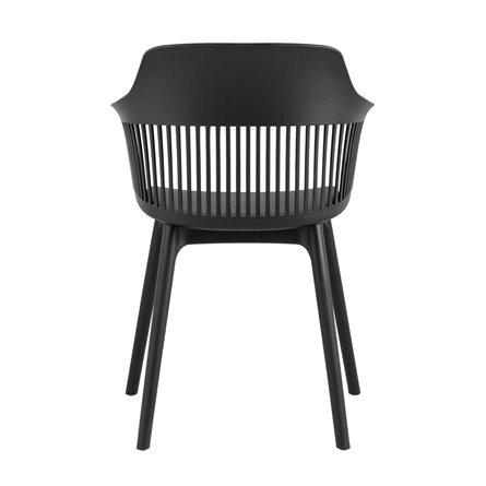 Crocus с подушкой из экокожи пластиковый каркас черный