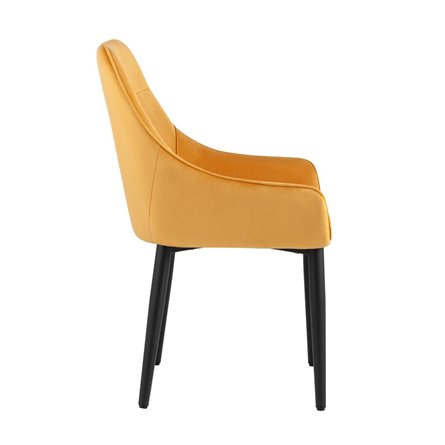 Диана велюр оранжевый