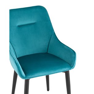 Диана велюр темно-бирюзовый