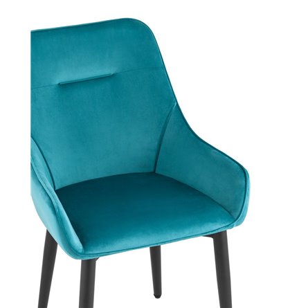 Диана велюр темно-бирюзовый