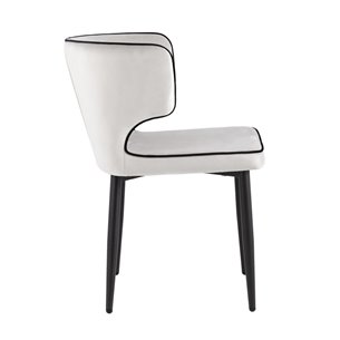 Матео с кантом велюр светло-серый