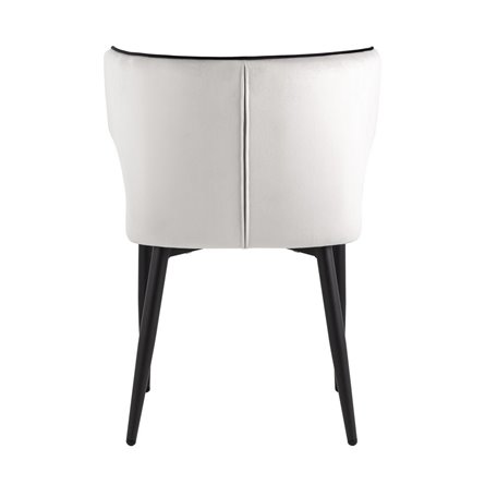 Матео с кантом велюр светло-серый