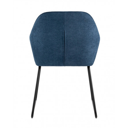 Чак синий обивка ткань на металлических полозьях