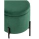 Грейс с ящиком велюр зелёный ножки металл Грейс с ящиком велюр зелёный ножки металл