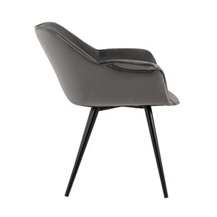 Мэйсон велюр темно-серый