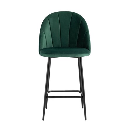 Логан велюр зелёный