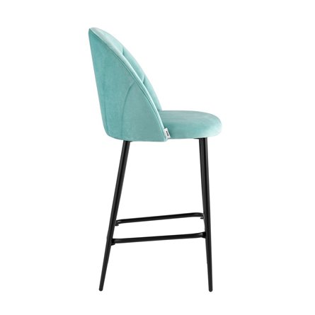 Логан NEW велюр пыльно-голубой