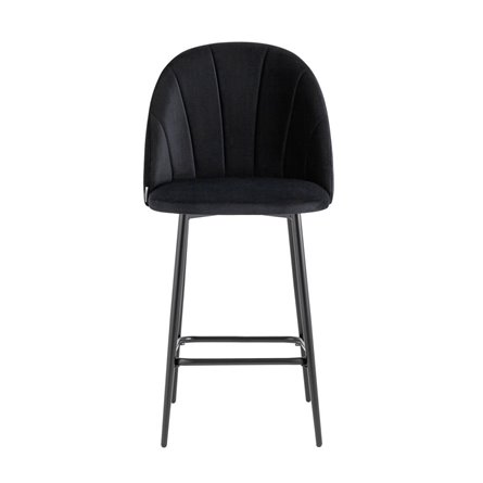 Логан велюр черный