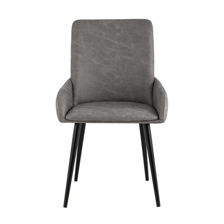 Мюнхен искусственная замша серый