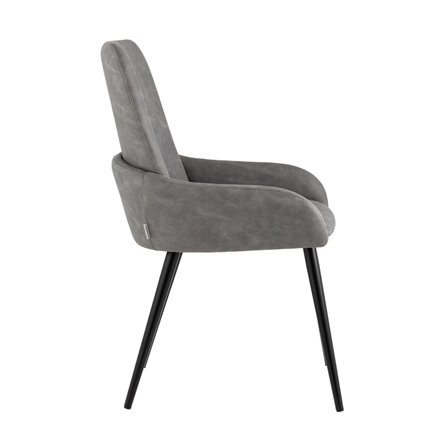 Мюнхен искусственная замша серый