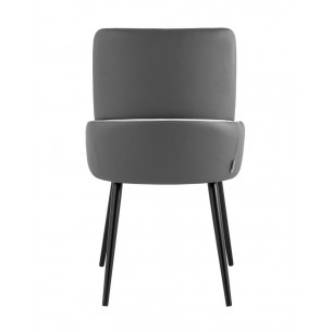 Мюнхен экокожа серая велюр серый