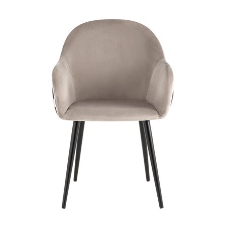 Новел велюр серо-коричневый