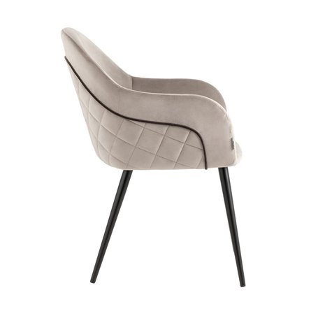 Новел велюр серо-коричневый