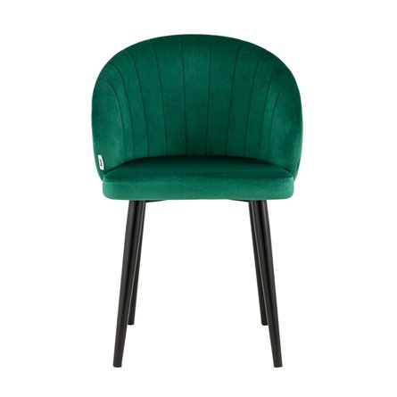 с подлокотниками Брюссель велюр зелёный