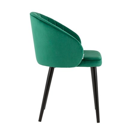 с подлокотниками Брюссель велюр зелёный