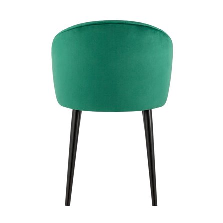 с подлокотниками Брюссель велюр зелёный