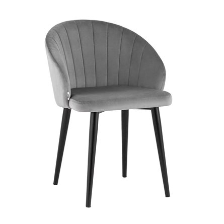 с подлокотниками Брюссель велюр серый