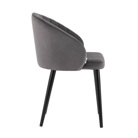 с подлокотниками Брюссель велюр тёмно-серый