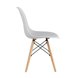 Eames Style DSW светло-серый, литой полипропилен, стальной каркас, натуральный массив бука Eames Style DSW светло-серый, литой полипропилен, стальной каркас, натуральный массив бука