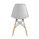 Eames Style DSW светло-серый, литой полипропилен, стальной каркас, натуральный массив бука Eames Style DSW светло-серый, литой полипропилен, стальной каркас, натуральный массив бука