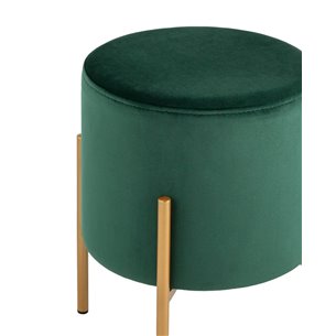 Кейси велюр зелёный ножки золото