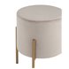 Кейси велюр серо-бежевый ножки золото Кейси велюр серо-бежевый ножки золото