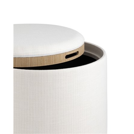 с ящиком Хюгге L рогожка белый двухсторонняя крышка