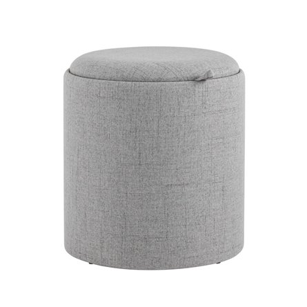 с ящиком Хюгге S рогожка серый двухсторонняя крышка