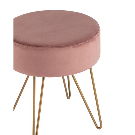 Спейси велюр пыльно-розовый ножки золото