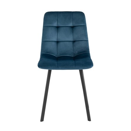 Chilly велюр сине-зеленый ножки металлические плоской формы