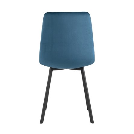 Chilly велюр сине-зеленый ножки металлические плоской формы