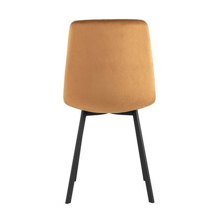 Chilly велюр терракотовый ножки металлические плоской формы