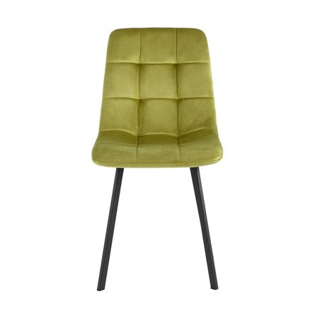 Chilly велюр фисташковый ножки металлические плоской формы