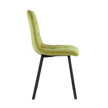 Chilly велюр фисташковый ножки металлические плоской формы