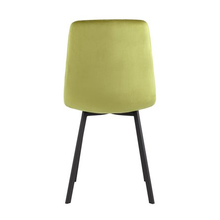 Chilly велюр фисташковый ножки металлические плоской формы