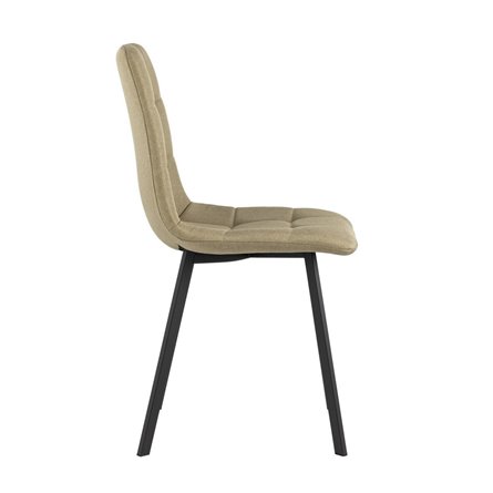 Chilly рогожка бежевый ножки металлические плоской формы