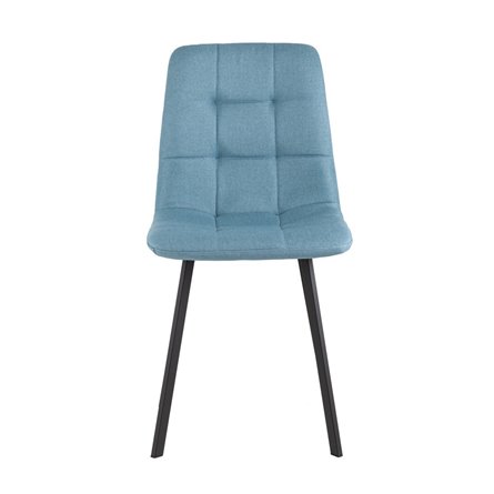 Chilly рогожка голубой ножки металлические плоской формы