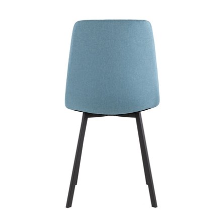 Chilly рогожка голубой ножки металлические плоской формы