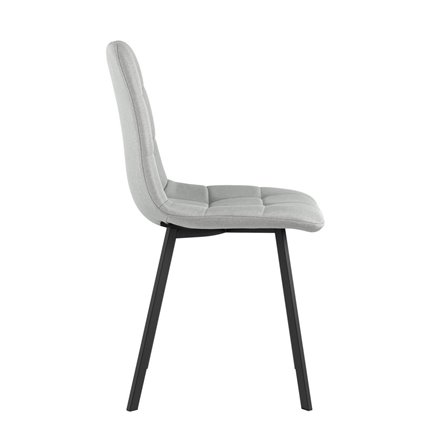 Chilly рогожка светло-серый ножки металлические плоской формы