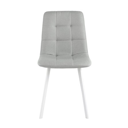 Chilly рогожка светло-серый ножки белые