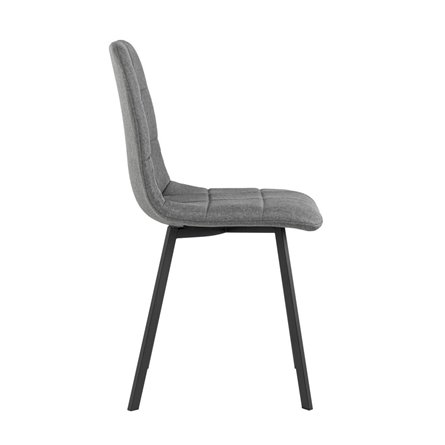 Chilly рогожка темно-серый ножки металлические плоской формы