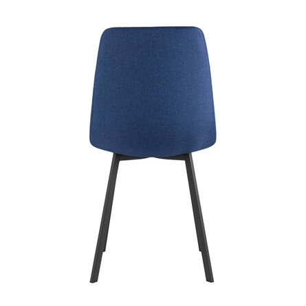 Chilly рогожка темно-синий ножки металлические плоской формы