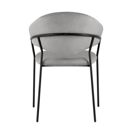 Алексис искусственная замша серый