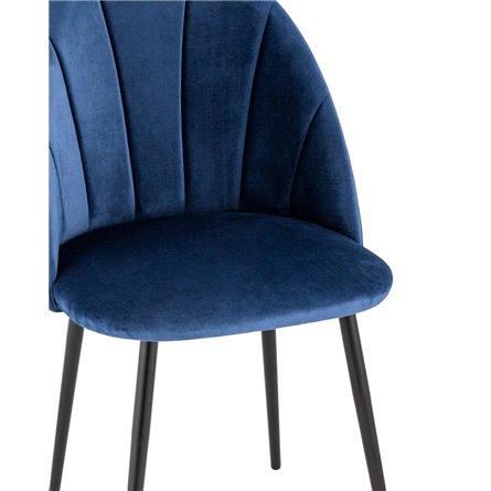 Логан NEW велюр синий