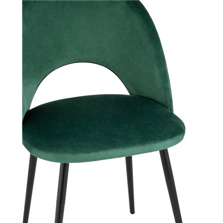 Меган NEW велюр с ромбами зелёный