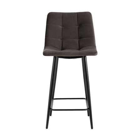 Джанго велюр пепельно-серый высота сиденья 60 см