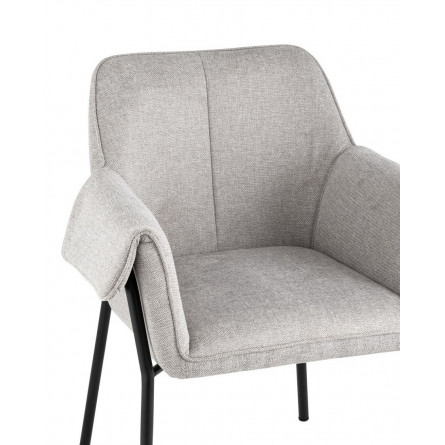 Бесс рогожка светло-серый